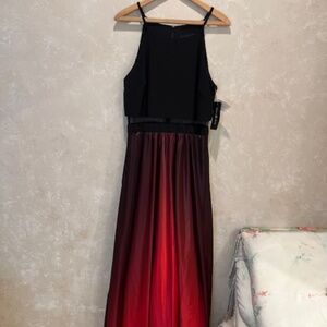 Prom dress Betsy & Adam Ombre Gown       Size 14 By Betsy & Adam